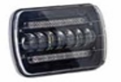 Unidad Sellada Led Rectangular Grande Premium 70W 12/24V Alta Y Baja