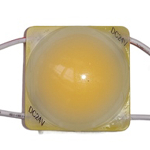 Modulo Cuadrado 1 Led Amarillo 24V Ip-67