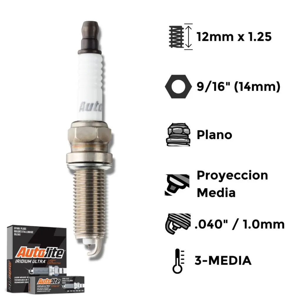 Bujia Autolite Iridium Ngk Dilkar6A11