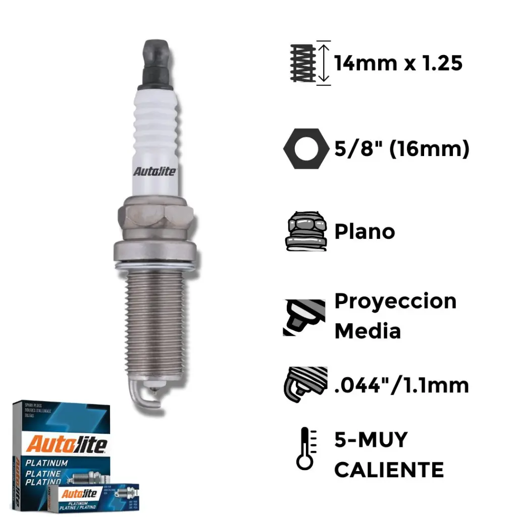 Bujia Autolite Platino Ngk Dilkr7A11