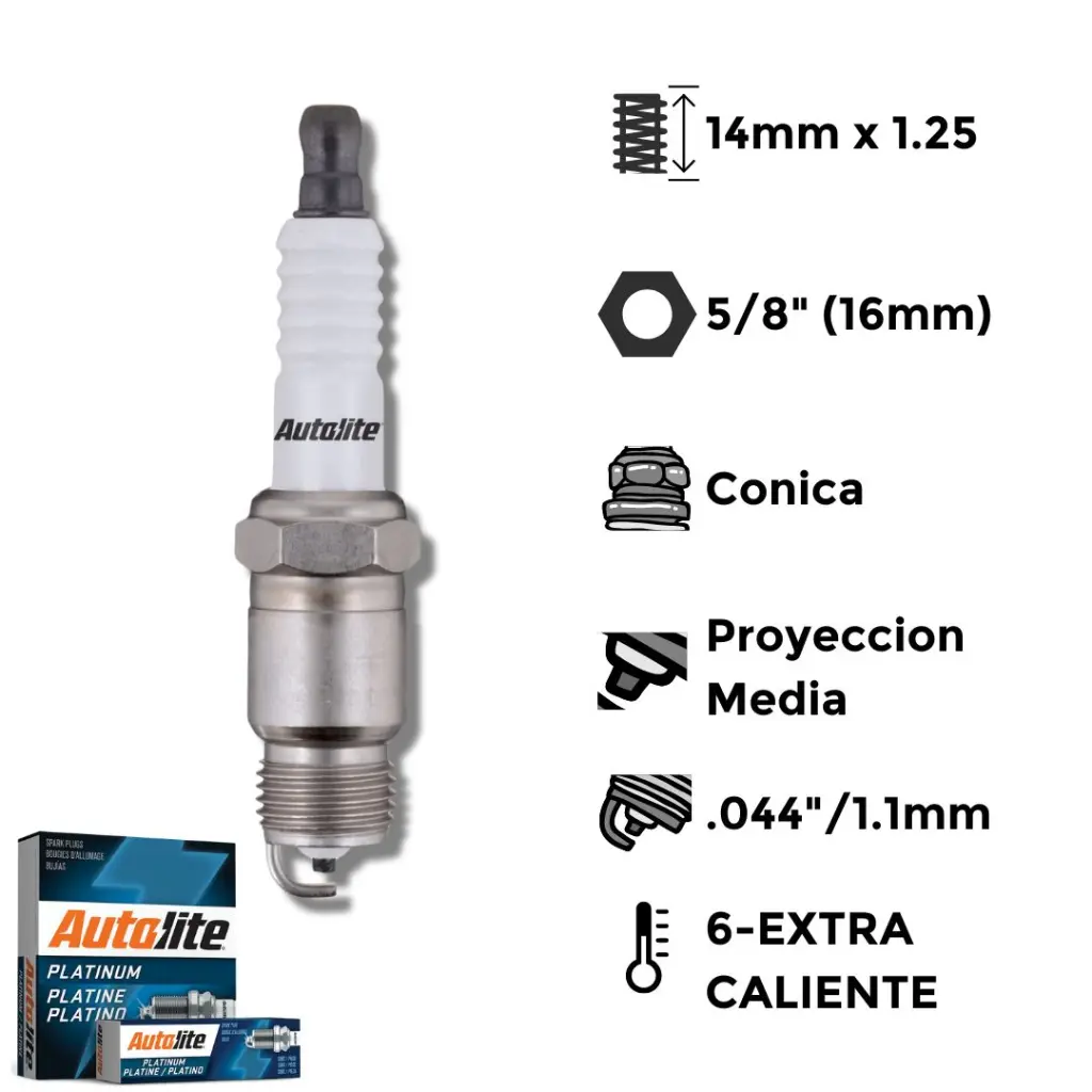 Bujia Autolite Platino Bpr4Fs- Bpr4Fs-11