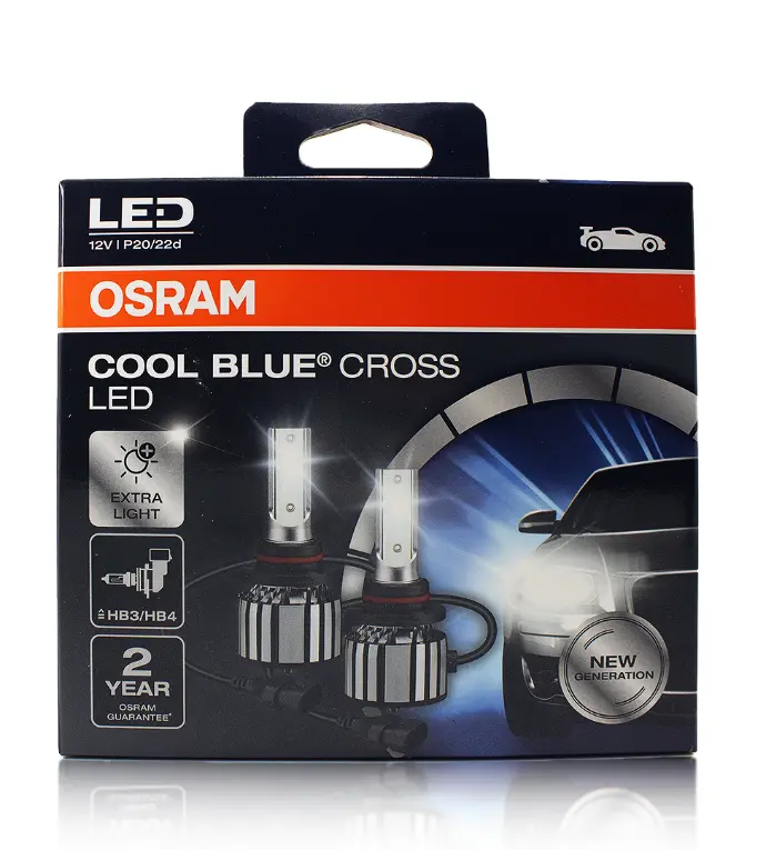 Bombillos Led HB3/HB4* Osram Cool Blue Cross